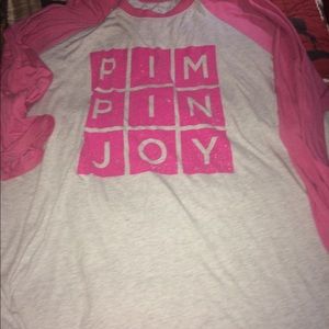 Pimpin joy baseball t
